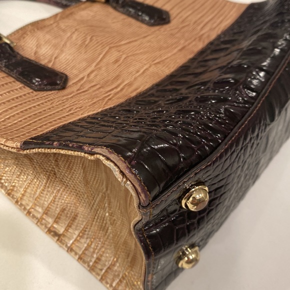 Brahmin Croc Embossed Satchel - Picture 12 of 16